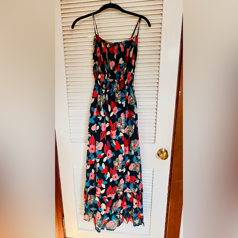 Trovata Navy Floral Sundress - Small Never Worn